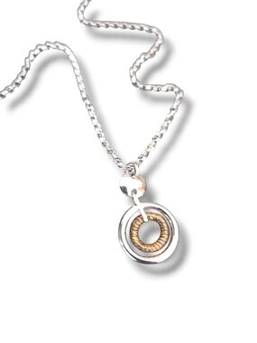 Frederic Duclos Sterling Silver Pendant Necklace